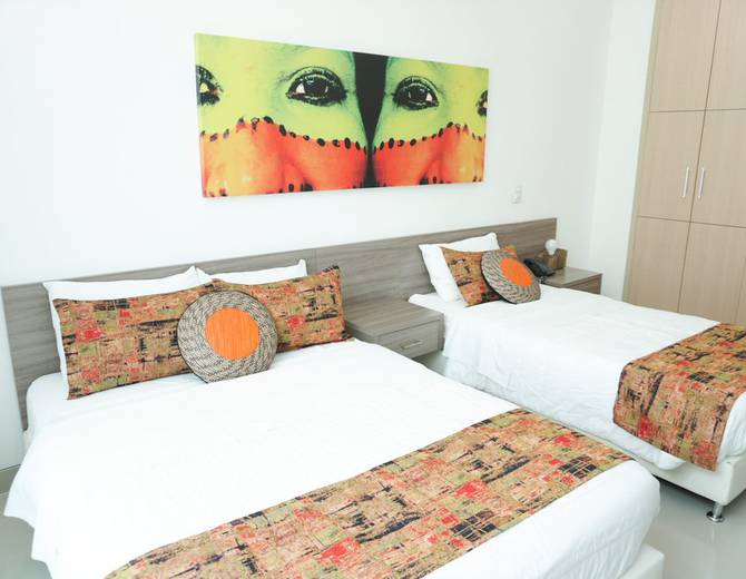 Habitación Twin Hotel Union Plaza Montería